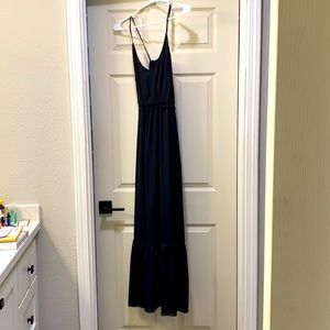 Cute black long dress